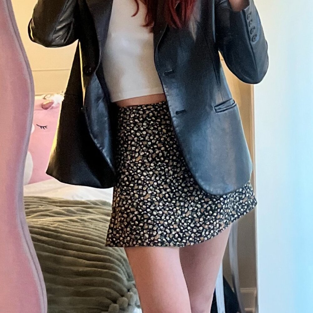 Floral Skater Skirt